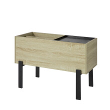 SoBuy Măsuță laterală FBT88-N cu depozitare