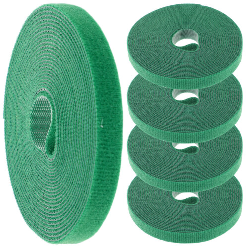 5Rol Herbruikbare Kabel- En Tuinbinders Met Hook Loop Tape 1