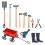 1 Set Gartengeräte Für Puppenhaus 11