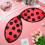 Mesh Barnkostym För Flickor Till Ladybug Kostym 5