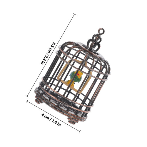 Mini House Vogelkäfig Kleiner Tiny Deko Für Vögel 1