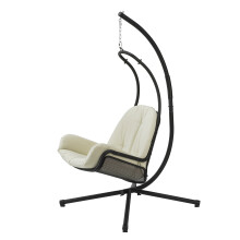 SoBuy Transat de Jardim com Mesa Lateral OGS52-MI