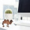 2Pcs Camel Figuriner Djurföremål Statyer Leksaker Dekorationer 4