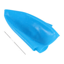 Blue Silicone Haarsträhnen Mit Für Färbe Arbeiten