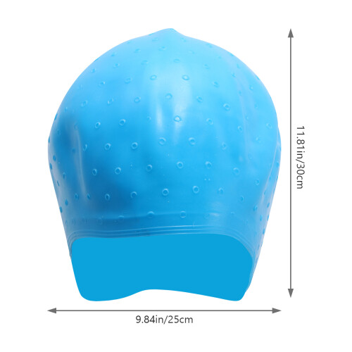 Blue Silicone Haarsträhnen Mit Für Färbe Arbeiten 1