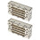 2Stk Mini Unfertiges Blockhütten Set Für Sandtisch 1