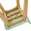 SoBuy Green Kitchen Bar Stool with Oak Legs 5