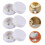 100Pcs Platt Ringsklockor För Plush Leksakstillbehör 11