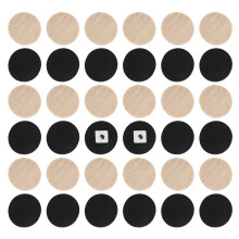 30 Stuks Backgammon Schaakstukken Bordspelaccessoires
