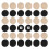 30 Stuks Backgammon Schaakstukken Bordspelaccessoires 1