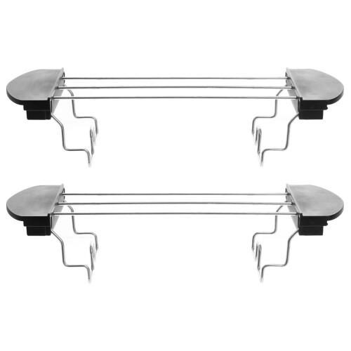 2 St Toast Rack Av Rostfritt För Brödrost 2