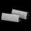 12Pcs Camping Picnic Party Plastic Table Cloth Cover-White 7
