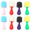 8Stk Kugelförmige -Malpinsel Mini Diy Set Verschiedene Farben 5