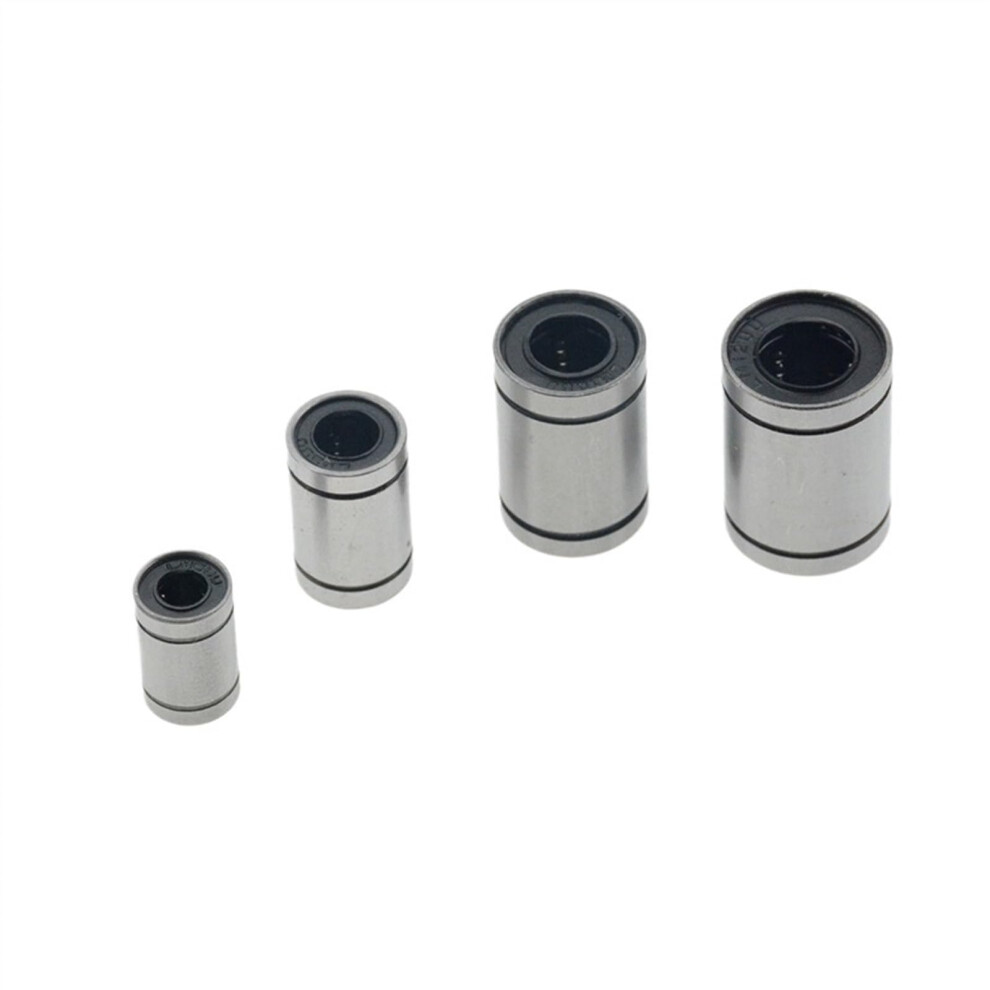 10Pcs Lot Linear Bearings For 8Mm Rods And Rails, Includes Lm3uu Lm6uu Lm8uu Lm10uu Lm12uu Lm16uu 9339159527962