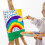 8Stk Kugelförmige -Malpinsel Mini Diy Set Verschiedene Farben 11