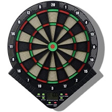 Soft Tip Darts Target Board With LCD Display Scoreboard, 18 Games, 159 Options, Automatic Scoring