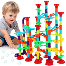 1 Set Marmorbahnen Für Kinder Konstruktion Bausteine Spielzeug