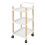 SoBuy 3-Tier Vintage White Serving Trolley 1