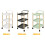 SoBuy 3-Tier Vintage White Serving Trolley 6