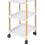 SoBuy 3-Tier Vintage White Serving Trolley 5