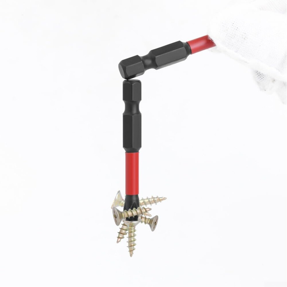 Magnetic Ph2 Cross Screwdriver Bit, 5090Mm Alloy Steel, Nonslip Hex Shank, For Electric And Hand Drills, Red 9067246121020