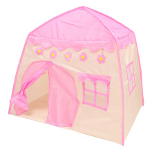 Kinder Spielhaus Tragbares Zelt Indoor Klappzelt Pink