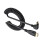 Mini HDMIcompatible to HDMIcompatible Spring Cable with-down 1