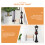 4 Mini Straatlantaarn Bankje Set 1:12 7
