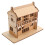 1 Set 3D Restaurant Diy Herberg Model 6