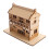 1 Set 3D Restaurant Diy Herberg Model 8