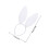 Set Konijnsoor Accessoires Met Haarband En Stropdas 2
