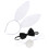 Set Konijnsoor Accessoires Met Haarband En Stropdas 8