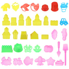 35 Teile Kinder DIY Plastilin Ton Form Spielzeug Zufällige Farbe