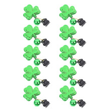 10 Stks Festival Clover Snorclipjes St Patrick's Day Hanger Clip