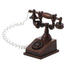 Puppenhaus Zubehör Vintage Drehscheiben Telefon Für Kinder