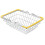 Desktop Storage Basket Mini Supermarkt Metalldekoration 1