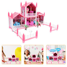Diy Model Prinsessenkasteel Kunststof Poppenhuis Villa