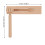 4Stk Holz Kastagnetten Kinder Ratsche 8