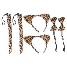 6 Stuks Kattenoor Haar Ringen Sjaal Accessoire