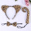 6 Stuks Kattenoor Haar Ringen Sjaal Accessoire 10