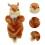 Squirrel Handpoppen Speelgoed Voor En Kind 8