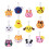 12 Handgemaakte Dieren Hanger Diy Kit 8