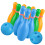 1 Set Kinder Bowling Uit Plastic Educatief Speelgoed Voor Peuters 10