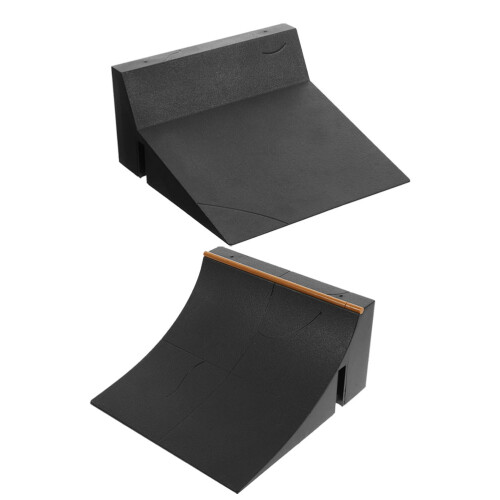2 Stuks Fun Skateboard Ramp Fingerboards Prop