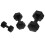 3 Stuks Mini Poppenhuisaccessoires Zwart 11