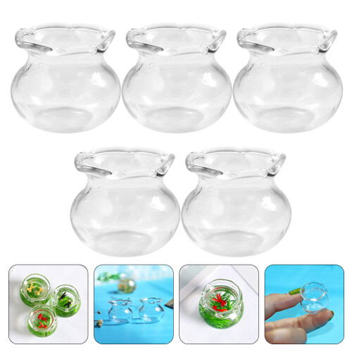 5 Glazen Visbollen Diy Desktop Speelgoed 2