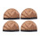 4 Stuks Imitatie Zijde Elastische Chemo Hoofddoek ( ) 10