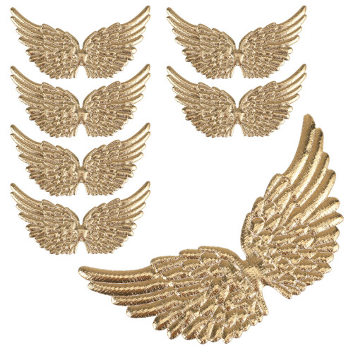 12 Stuks Gouden Mini Engelenvleugel Accessoire 1
