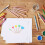 5 Kids Schilderen Sponge Borstel Set EVA Stempels 5