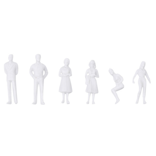 10St Mini Mensen Figuren Levensechte 1:75 27Mm Decoratie 2